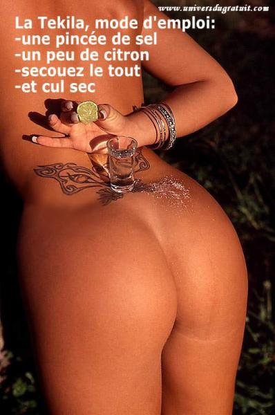 tous les mecs aimeraient boire leur tekila comme ca