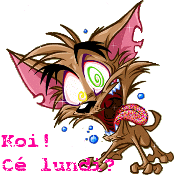 et déjà lundi!!!!